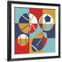 All Star Sports-Heather Rosas-Framed Art Print