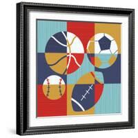 All Star Sports-Heather Rosas-Framed Art Print