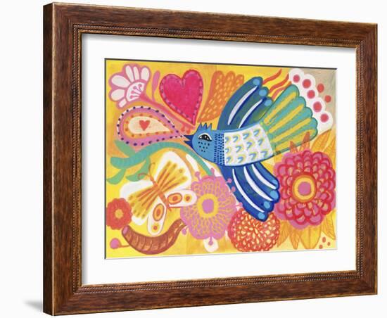 All Summer Long-Mercedes Lagunas-Framed Art Print