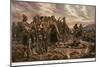 All That Was Left of Them': the Black Watch after the Battle of Magersfontein, 1899-Richard Caton Woodville-Mounted Giclee Print