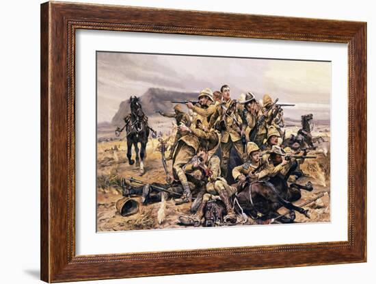 All That Was Left of Them-Richard Caton Woodville-Framed Giclee Print