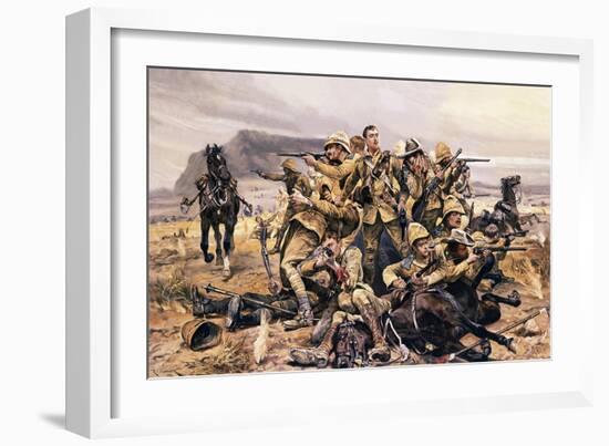 All That Was Left of Them-Richard Caton Woodville-Framed Giclee Print