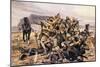 All That Was Left of Them-Richard Caton Woodville-Mounted Giclee Print
