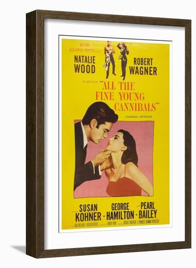 All the Fine Young Cannibals, Robert Wagner, Natalie Wood, 1960-null-Framed Art Print