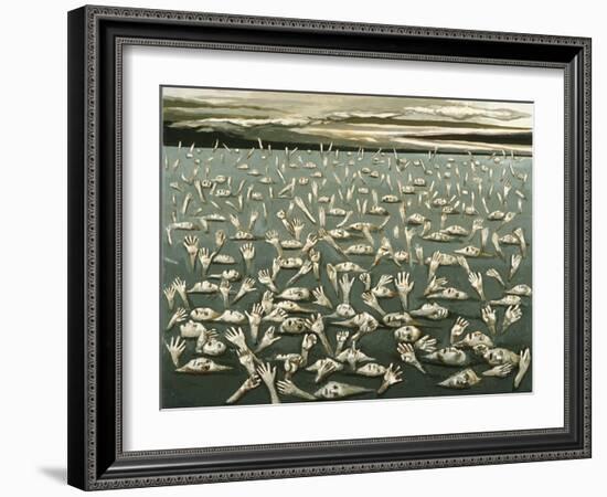 All the People , 1982-Evelyn Williams-Framed Giclee Print