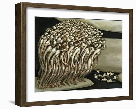 All the People - Sleepwalkers, 1982-Evelyn Williams-Framed Giclee Print