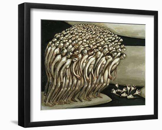 All the People - Sleepwalkers, 1982-Evelyn Williams-Framed Giclee Print