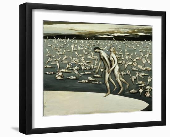 All the People - The Beginning, 1982-Evelyn Williams-Framed Giclee Print