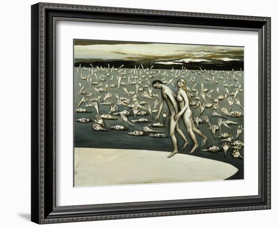 All the People - The Beginning, 1982-Evelyn Williams-Framed Giclee Print