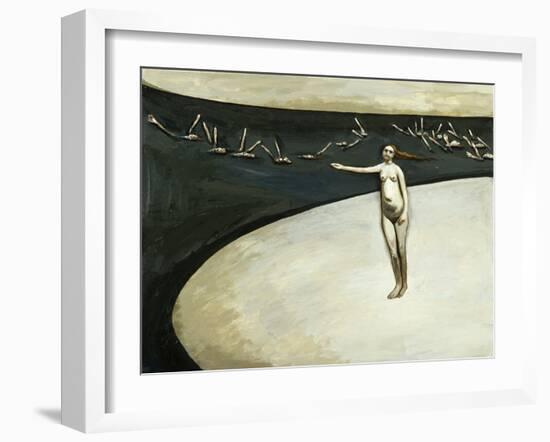 All the People - The Dream, 1982-Evelyn Williams-Framed Giclee Print