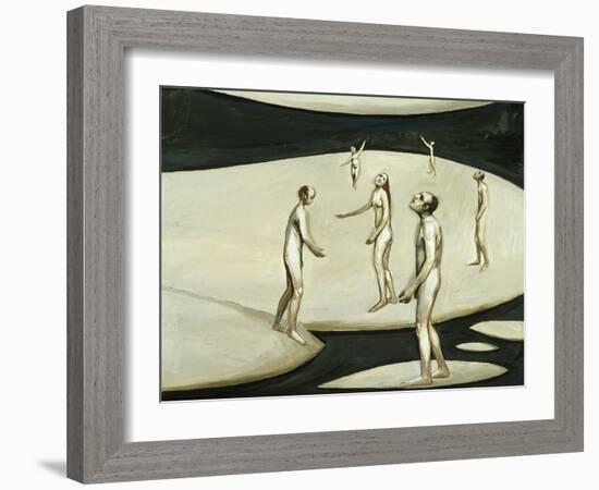All the People - The Meeting, 1982-Evelyn Williams-Framed Giclee Print