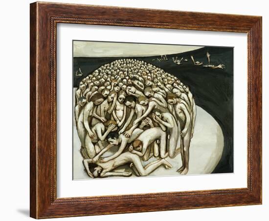 All the People - The Wounded Man, 1982-Evelyn Williams-Framed Giclee Print