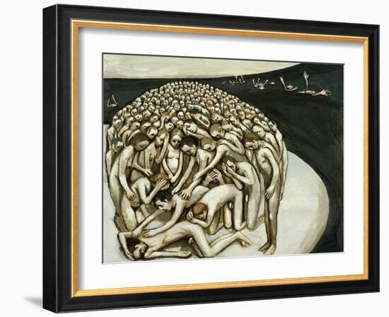 All the People - The Wounded Man, 1982-Evelyn Williams-Framed Giclee Print