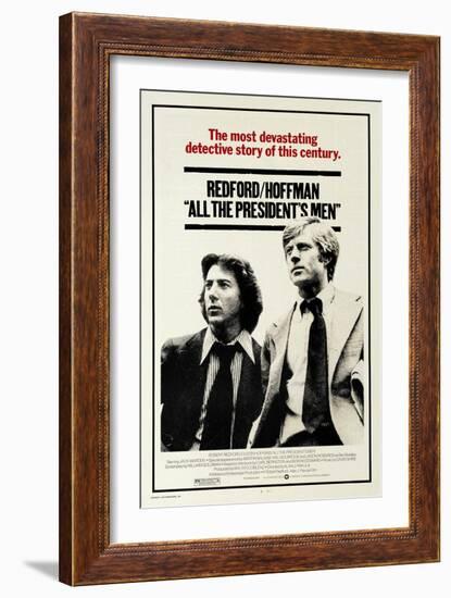 All the Presidents Men, 1976-null-Framed Giclee Print