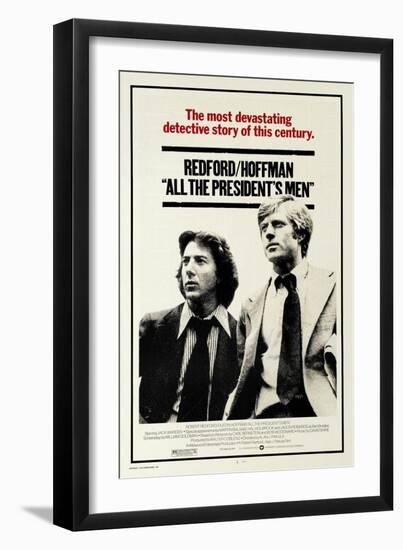 All the Presidents Men, 1976-null-Framed Giclee Print