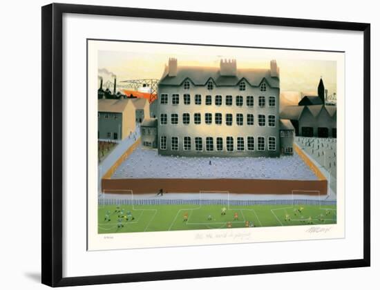 All the World is Playing-Mackenzie Thorpe-Framed Collectable Print