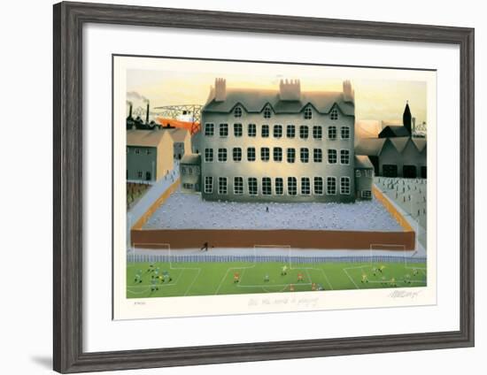 All the World is Playing-Mackenzie Thorpe-Framed Collectable Print