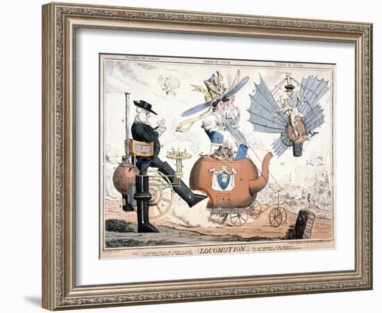 All the World's a Stage..., London, C1824-W Taylor-Framed Giclee Print