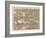 All the World's a Stage (Shakespeare) - 1892, Central London, United Kingdom Map-null-Framed Giclee Print