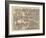 All the World's a Stage (Shakespeare) - 1892, Central London, United Kingdom Map-null-Framed Giclee Print