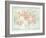 All the World's a Stage (Shakespeare) - 1913, World Map-null-Framed Giclee Print