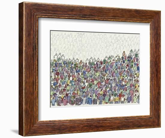 All These People-Diana Ong-Framed Giclee Print