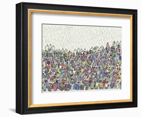 All These People-Diana Ong-Framed Giclee Print