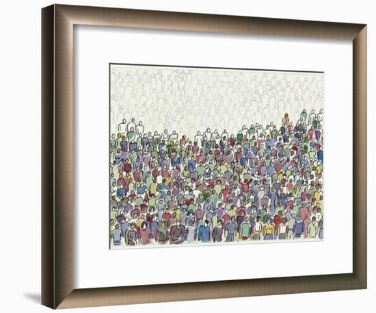 All These People-Diana Ong-Framed Giclee Print