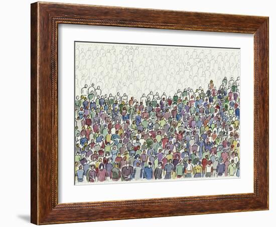 All These People-Diana Ong-Framed Giclee Print