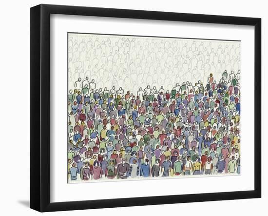 All These People-Diana Ong-Framed Giclee Print