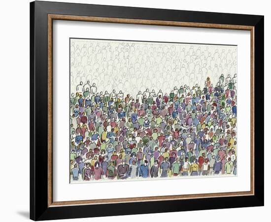 All These People-Diana Ong-Framed Giclee Print