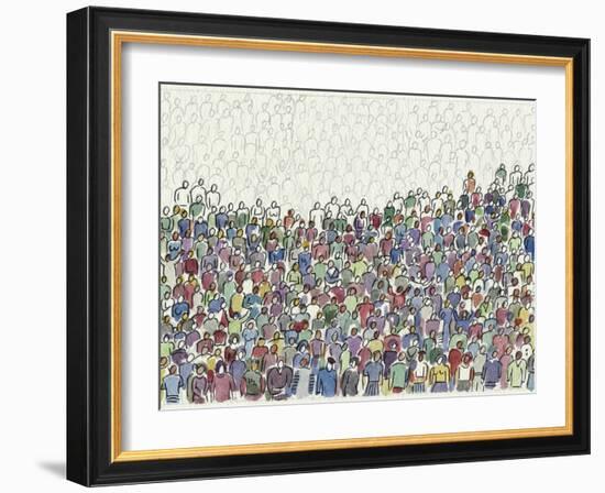 All These People-Diana Ong-Framed Giclee Print