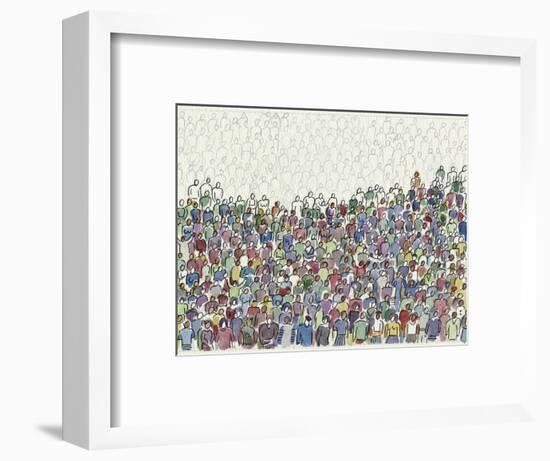 All These People-Diana Ong-Framed Premium Giclee Print