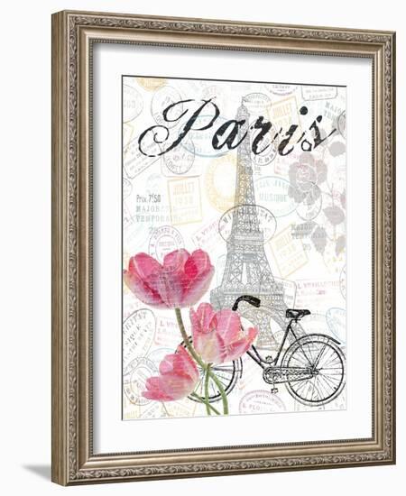 All Things Paris 2-Sheldon Lewis-Framed Art Print