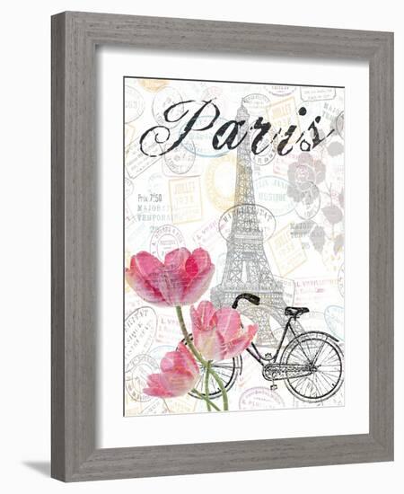 All Things Paris 2-Sheldon Lewis-Framed Art Print