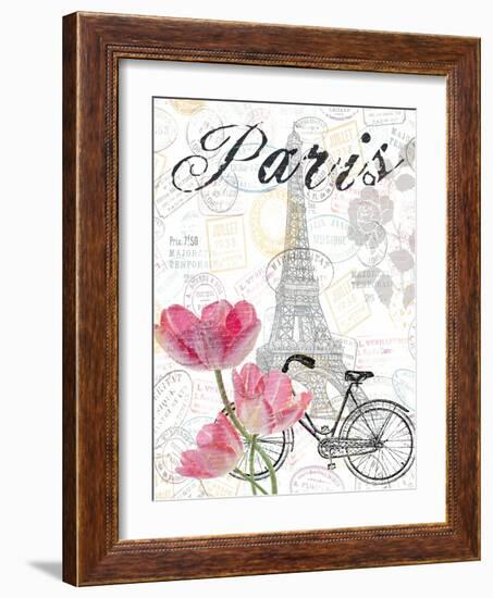 All Things Paris 2-Sheldon Lewis-Framed Art Print