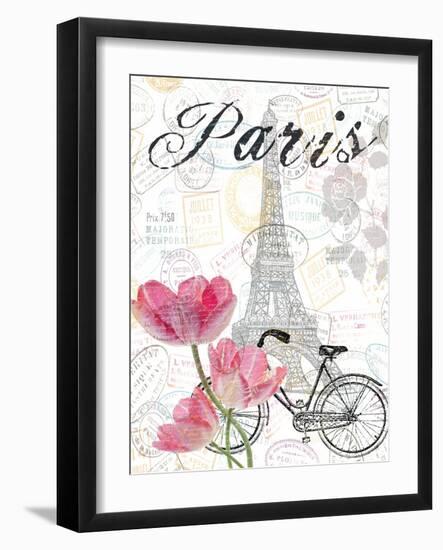 All Things Paris 2-Sheldon Lewis-Framed Art Print