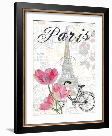 All Things Paris 2-Sheldon Lewis-Framed Art Print