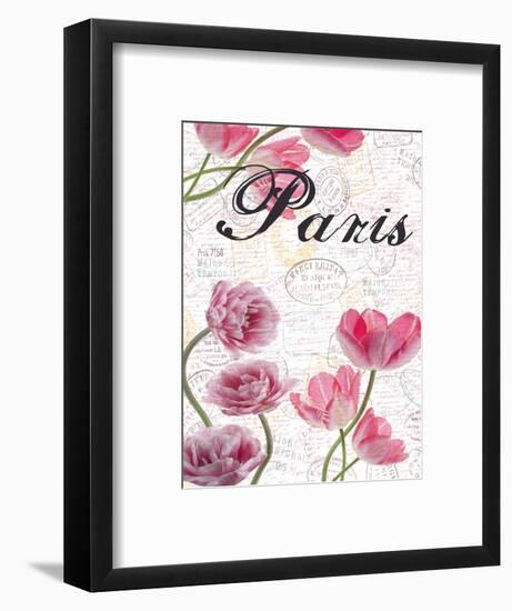 All Things Paris 5-Sheldon Lewis-Framed Art Print