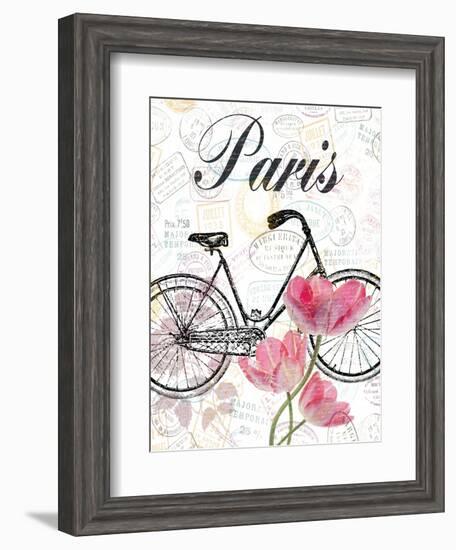 All Things Paris-Sheldon Lewis-Framed Art Print