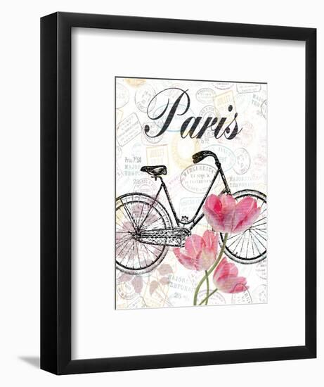 All Things Paris-Sheldon Lewis-Framed Art Print