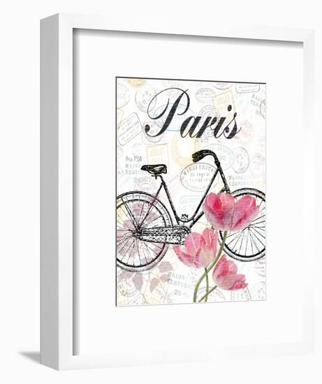 All Things Paris-Sheldon Lewis-Framed Art Print