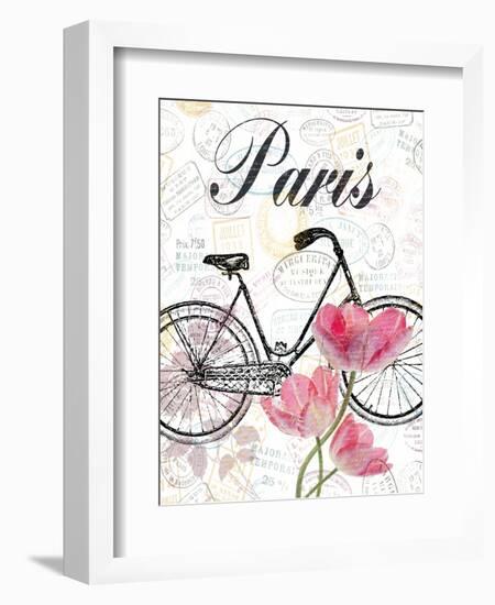 All Things Paris-Sheldon Lewis-Framed Art Print