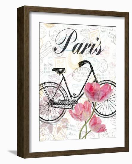 All Things Paris-Sheldon Lewis-Framed Art Print