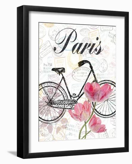 All Things Paris-Sheldon Lewis-Framed Art Print