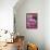 All Things Through Christ (pink)-null-Framed Stretched Canvas displayed on a wall