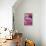 All Things Through Christ (pink)-null-Framed Stretched Canvas displayed on a wall