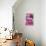 All Things Through Christ (pink)-null-Framed Stretched Canvas displayed on a wall