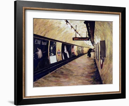 All Trains Go to King's Cross St Pancras, 2004-Ellen Golla-Framed Giclee Print