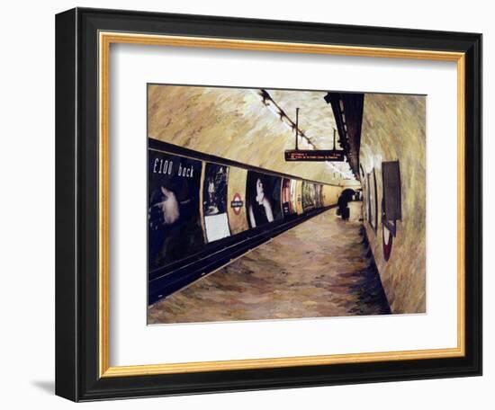 All Trains Go to King's Cross St Pancras, 2004-Ellen Golla-Framed Giclee Print